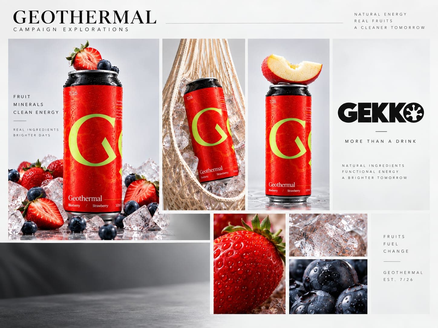 Geothermal — A drink campaign built to be seen